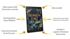 Book cover of 'Becoming Lost' by Mary Meacham with text describing the book's plot and significance.