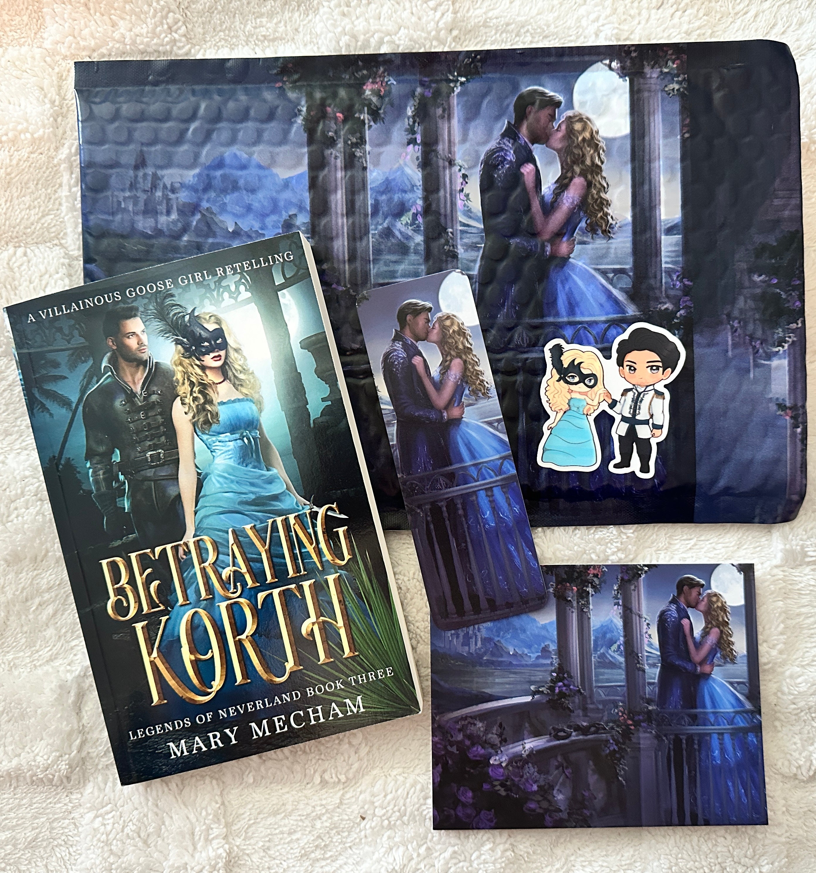 BETRAYING KORTH SIGNED BOOK AND SWAG