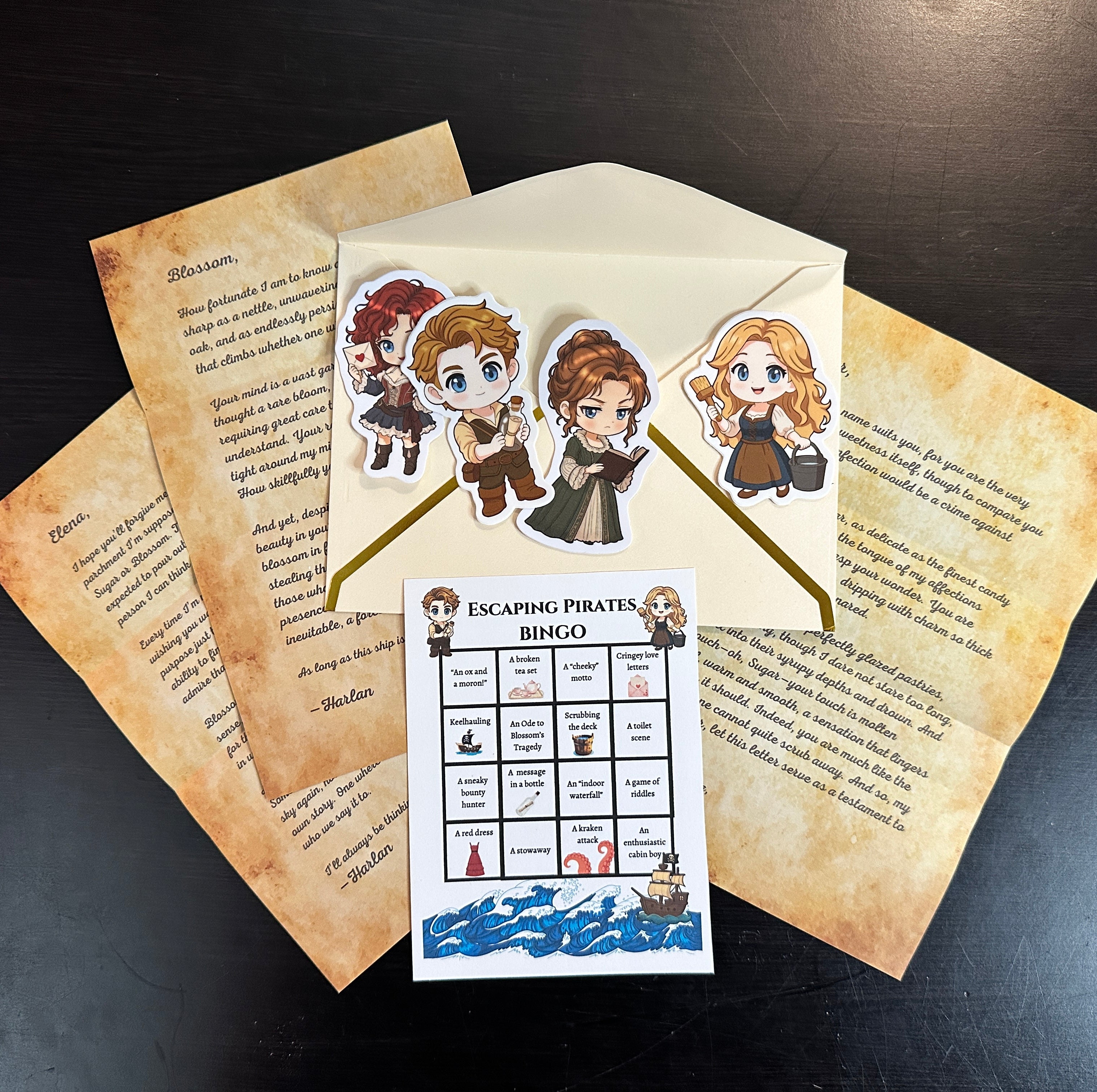 ESCAPING PIRATES SWAG PACK