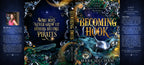 Book cover of 'Becoming Hook' by Mary Mecham with fantasy elements and text.
