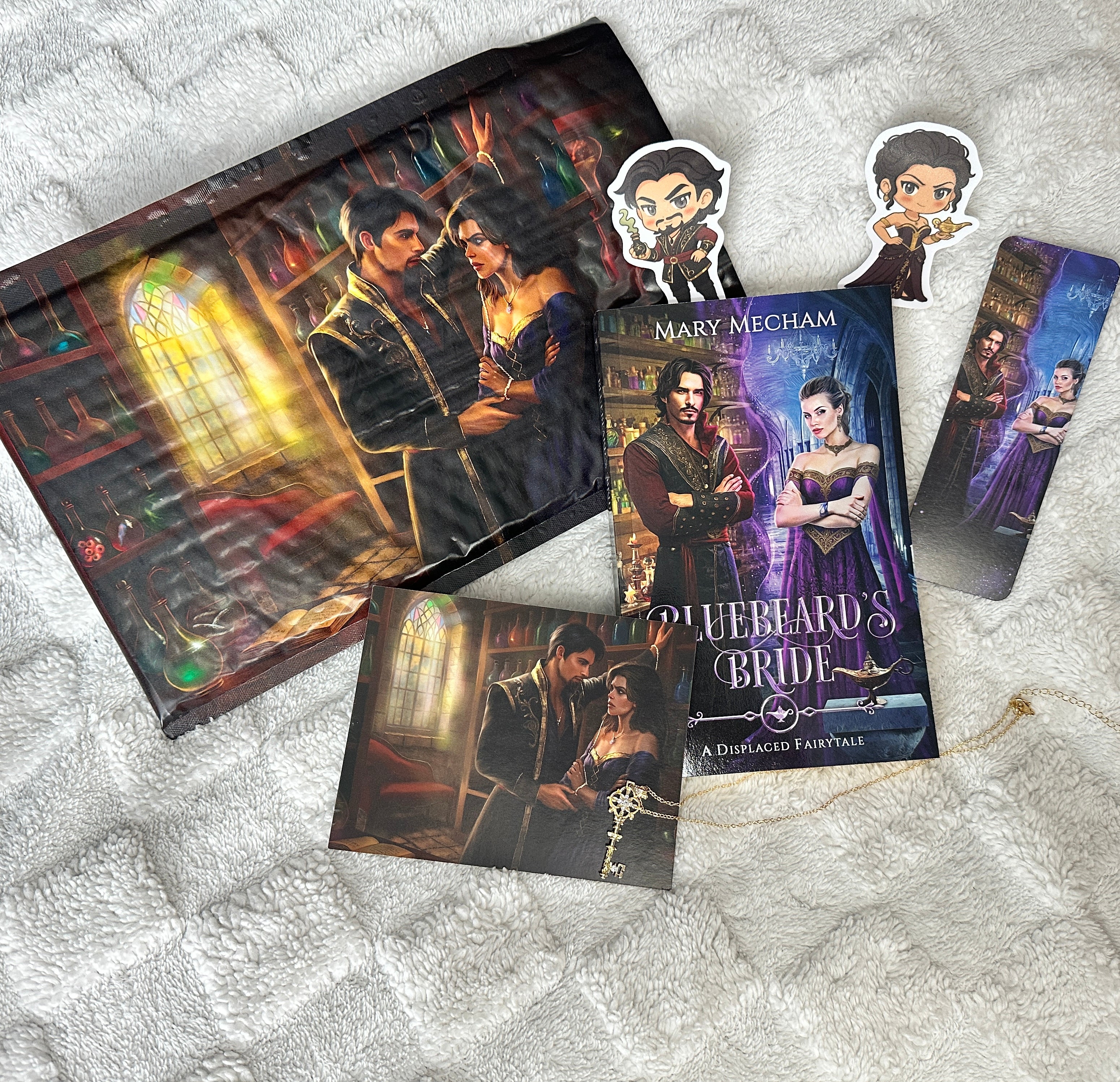 BLUEBEARD'S BRIDE SIGNED BOOK AND SWAG